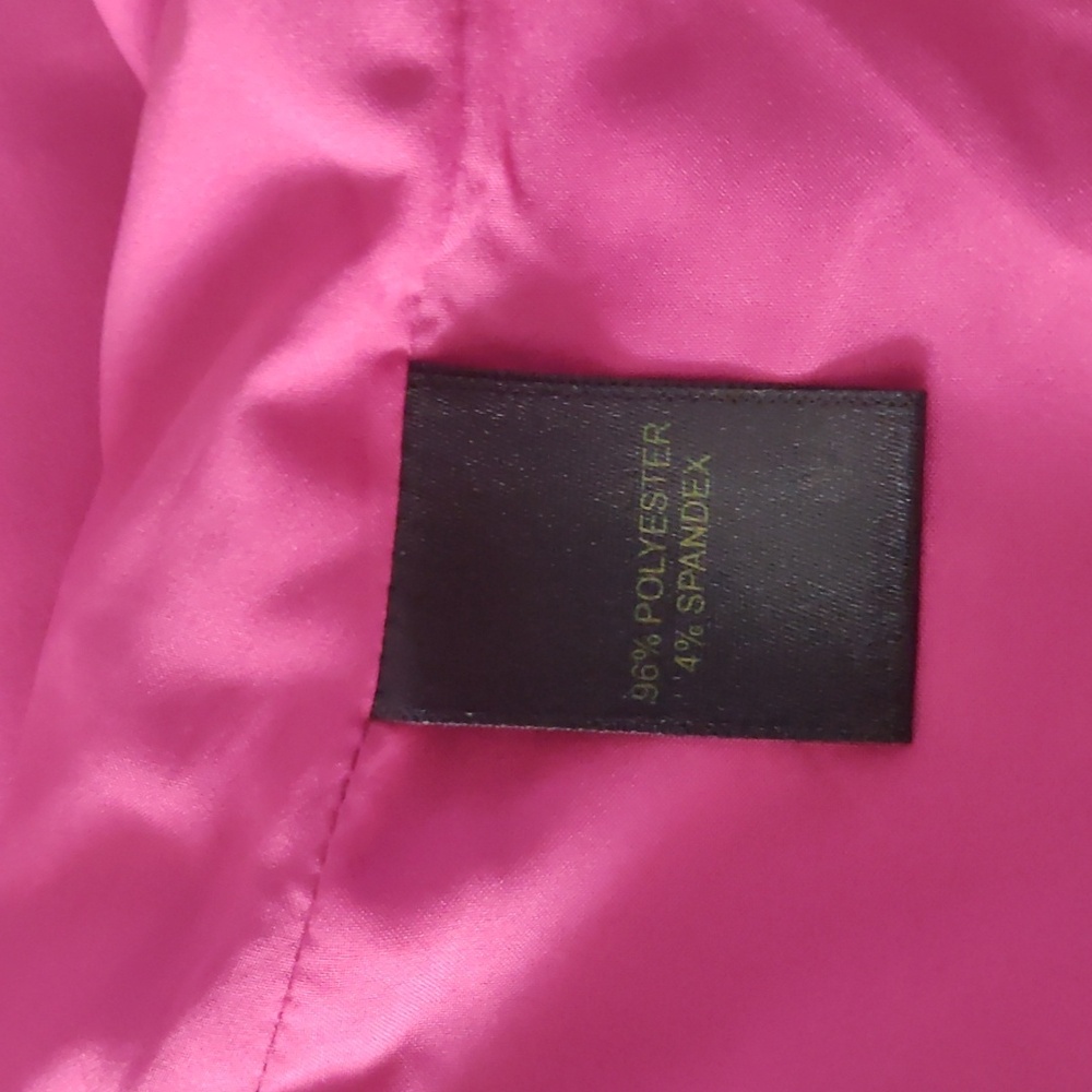 House Of Harlow 1960 Magenta Pink Crop Top Satin. Size L - Picture 7 of 9
